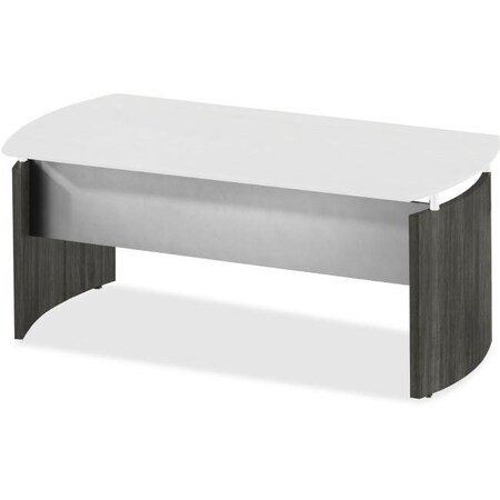 Fine-Line Desk Base - Gray Steel Laminate FI521629